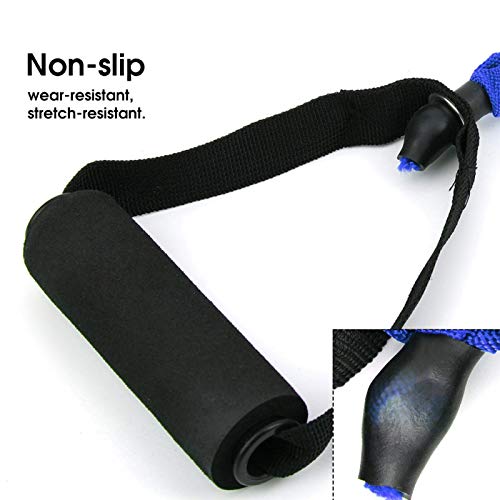 YogaPull Rope, Slotted Pull Rope Pull Pull, Resistance Bands Força para treino de agachamento indoor