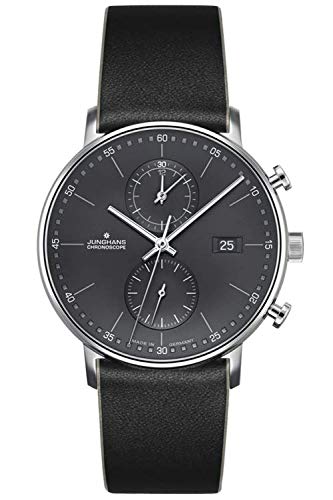 【美品】JUNGHANS ユンハンス フォームC クロノグラフ クォーツ 41V2NMQeahL.jpg