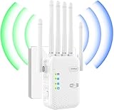 Large couverture WiFi jusqu'à 1200 pi² Équipé de 4 antennes externes réglables pour une pénétration murale optimale et une couverture étendue. Élimine les zones mortes et étend votre signal WiFi à toute la maison, le bureau ou les espaces extérieurs proches.