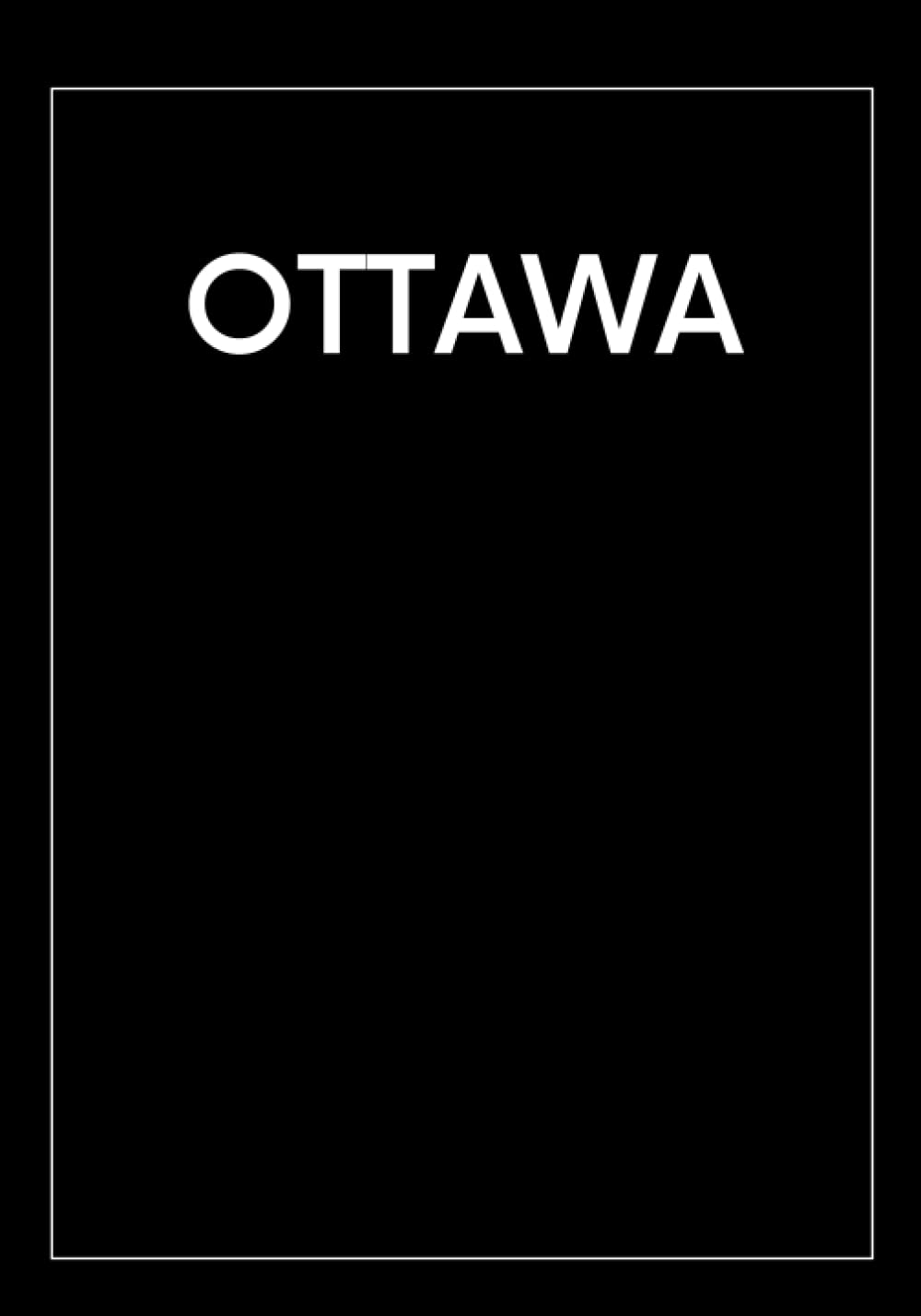 Livre haut de gamme OTTAWA objet esthétique pour décoration intérieure épurée