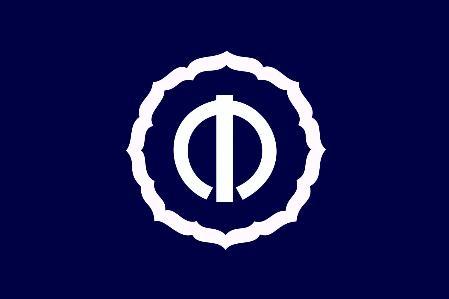 Drapeau paysage Kamo Niigata grand pavillon officiel pour rassemblement