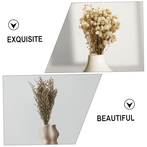 Bouquet de 6 flores secas artificiales para decoración miniatura 6