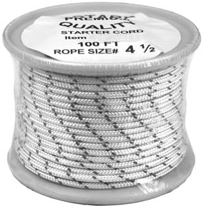 Rotary # 11739 Starter Pull Rope for Premium Grade # 4 1/2 (9/64" Dia) 100 Feet