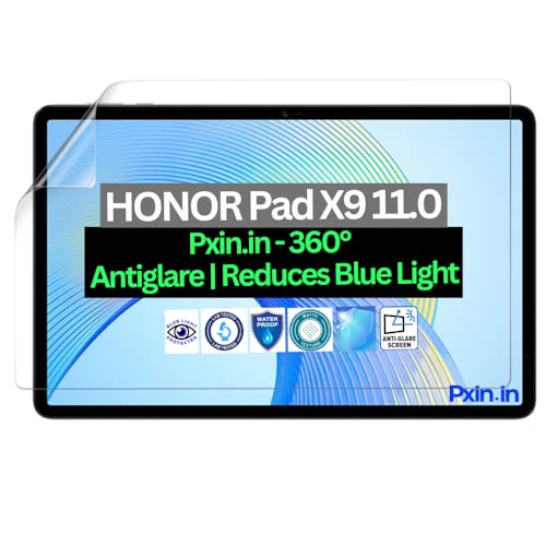 Image of Pxin Tablet Anti Bluelight and Anti Glare Screen Guard compatible with HONOR Pad X9 11.0 | BLUVLightblock Tech | Scratch Proof | Prevents bluelight | Eye Protection | No Dry Eyes
