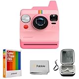 Le kit comprend : appareil photo Polaroid Now i-Type + film couleur i-Type (16 feuilles) + album + sangle