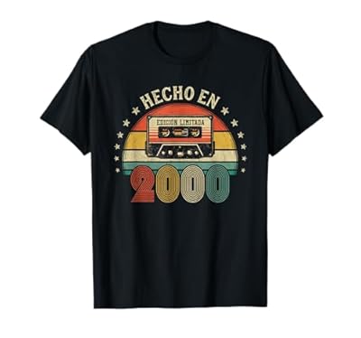 Vintage Hecho en 2000 Regalo Nacido en 2000 Edición Limitada Camiseta | Ya disponible en tu tienda friki favorita! En mundofriki.es!