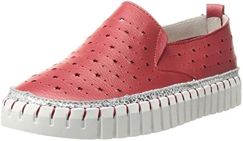 Bernie Mev Girl's TWK40 Sneaker, red, 28-35 M M EU Big Kid (30 US)