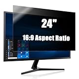 LIHUACHEN 21.5-27 inch Computer Privacy Screen for Widescreen Computer Monitors with 16:9 Aspect Ratio, Anti-Spy and Anti-Glare Filter with Blue Light Blocking (24-Zoll-Breitbildmonitor (16:9))