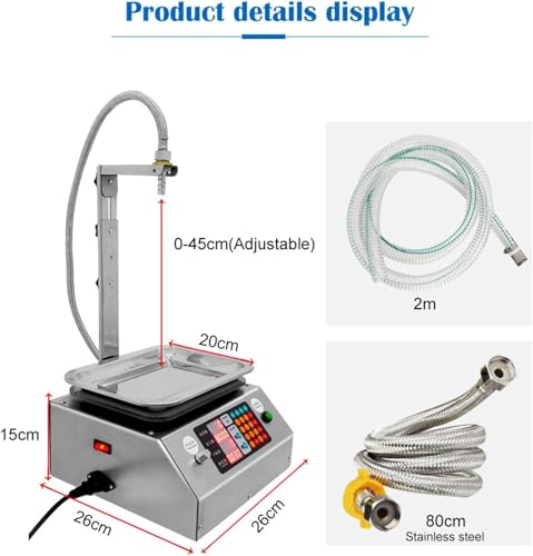 Machine de remplissage de liquide visqueux à pesée quantitative de haute précision - 7