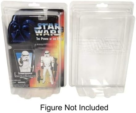 Elite Collector Supplies Elite 10 Pack of Plastic Protector Cases for Most 3 3/4" Carded Star Wars & GI Joe Action Figures
