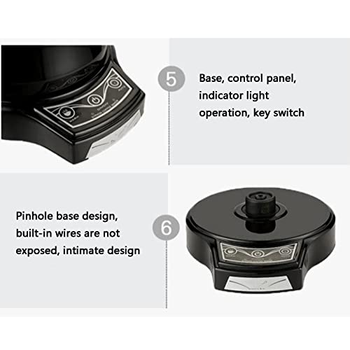 Ixoakq W9H3T6629 Syphon Coffee Maker, Electric Siphon Glass Coffee Pot thumb #4