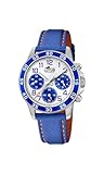 LOTUS Orologio Bambino Analogico Pelle Nera - Quarzo Cronografo - Vetro...