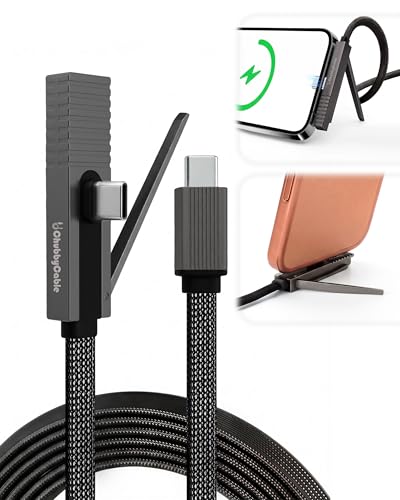 Chubbycable StandLite Pro 90° USB-C Fast Charge Cable