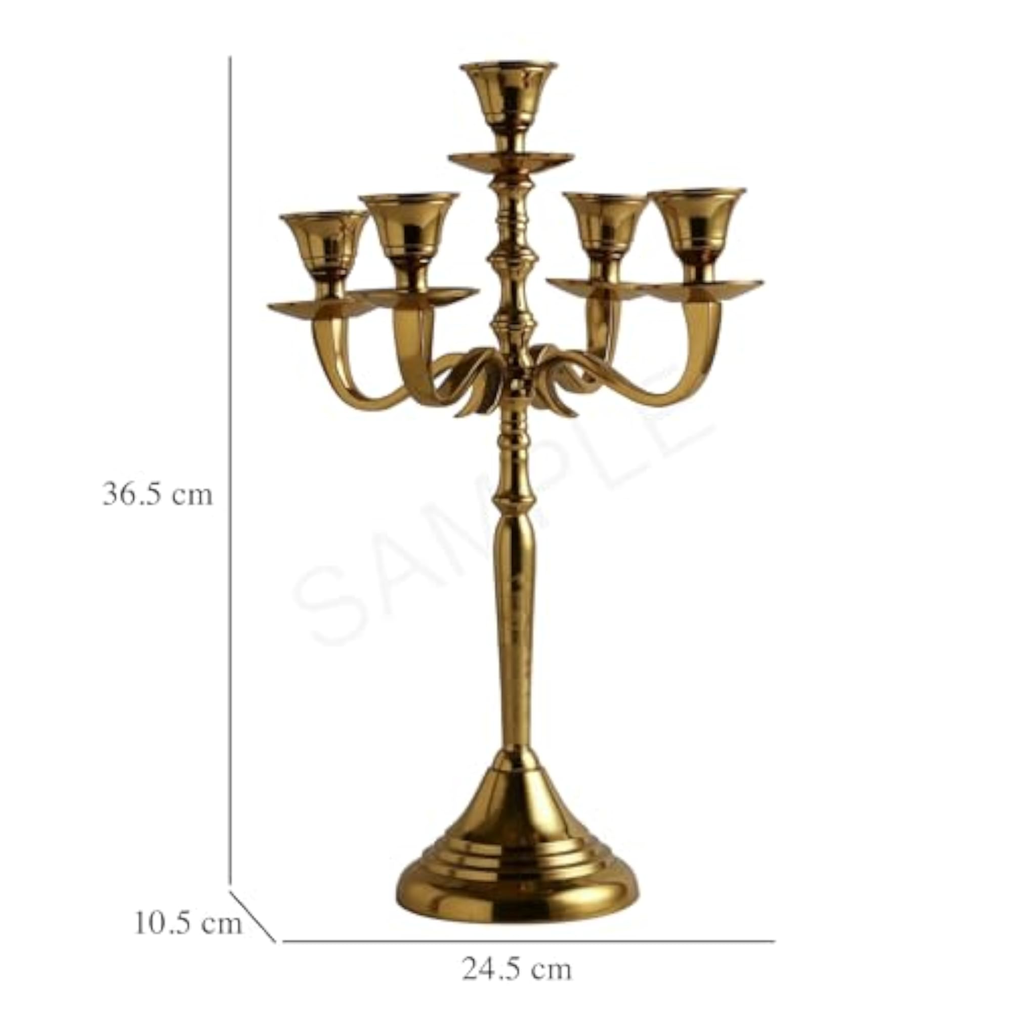 DCI Five Arm Candelabra, Creative Design Candle Holder