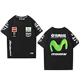 MOTO GP バイク レース ヤマハ 夏 ライディング 半袖 コットン 万能 Tシャツ カジュアル トレンド