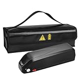 Genérico Electric Bike Battery Bag - Waterproof Nylon 5.1 Inch | Controller Bag Portable Travel Storage | Shockproof Protective Pouch for E Bike Battery Carrying Outdoor Cycling and Daily Use