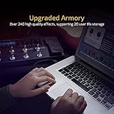 VALETON GP-200 Multi-Effects Pedal with Expression Pedal, FX Loop, MIDI I/O, Guitar/Bass/Acoustic Effects, Amp Modeling, IR Cabinets, Stereo OTG USB Audio Interface - Image 3