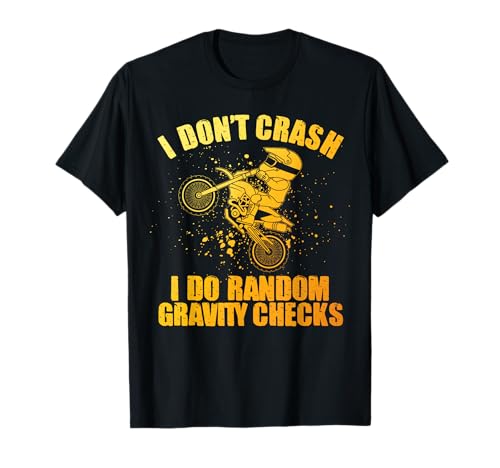 Funny Dirt Bike Motocross T-Shirt for Men Women Kids