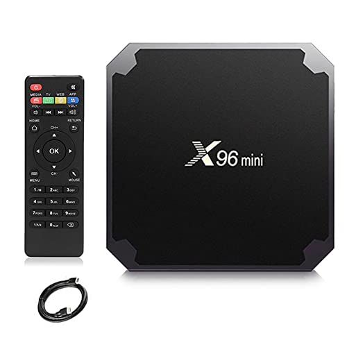 X96 Mini Android 7.1 TV-box Amlogic S905W Quad Core 2 GB RAM 16 GB ROM, stöder 2.4G WiFi 100 M Ethernet 3D/4K HD HDR H.265 Android Box