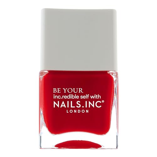 Nails.INC Leave Them On Red Nail Polish Set, Long Lasting Nail Color, Cruelty Free, Vegan, Includes Strand Lane, Montreal Place, Waterloo Bridge, and Temple Place - Image 3