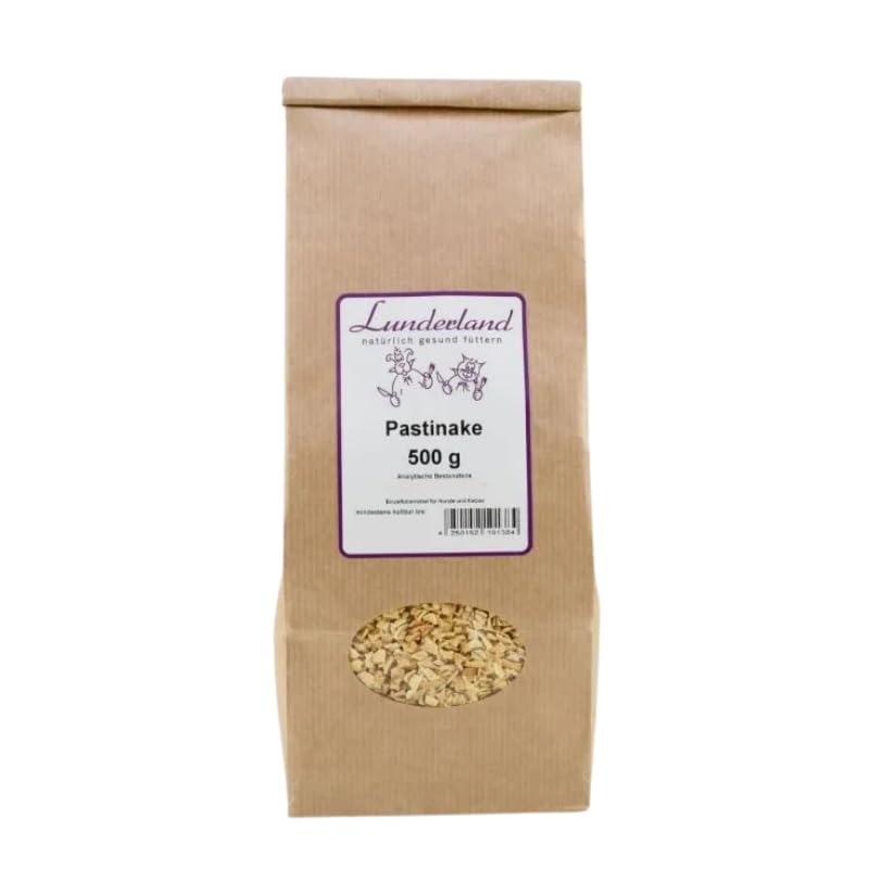 Lunderland Pastinaken Raspel 500g - Einzelfuttermittel für Hunde und Katzen