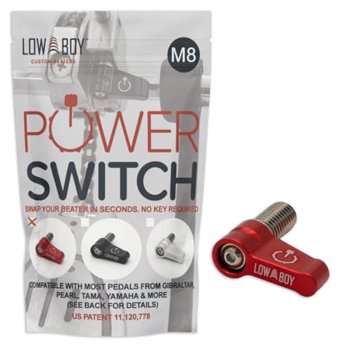 Lightweight Wood Low Boy Beater y M8 Red Power Switch miniatura 7