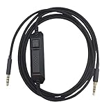 Meijunter 3.5mm Replacement Inline Control Cable for Logitech G933/G633/G635/G935,HyperX Cloud Alpha...