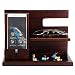 Produktbild Zerodis Holz Telefon DockingstationBrieftasche Uhrenhalter, Bambus Holz Telefon Dockingstation Schlüsselhalter Brieftasche Uhrenständer Organizer Polierte Oberfläche für Männer Geburtstagsgeschenk