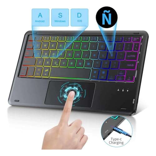 Coque Clavier Bluetooth Xiaomi Pad 7 Pro 11.2 Pouces Protection 360 - 5