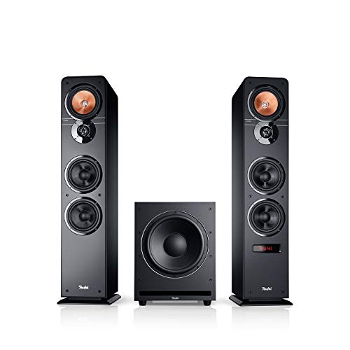 Teufel Ultima 40 Aktiv Club Edition Schwarz Standlautsprecher Subwoofer Bluetooth Musikstreaming