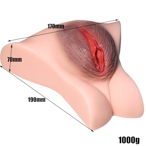 Seckoe Taschenmuschi Realistisch Groß Realistische Masturbator mit 3D Vagina Klitoris Mastubrator Mann Sex Spielzeug Taschen Pocket Pussy Erotik Sexspielzeug für Männer Solo Masturbieren – Bild 3