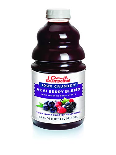 Dr. Smoothie 100% Crushed Acai Berry Blend, 46 Ounce