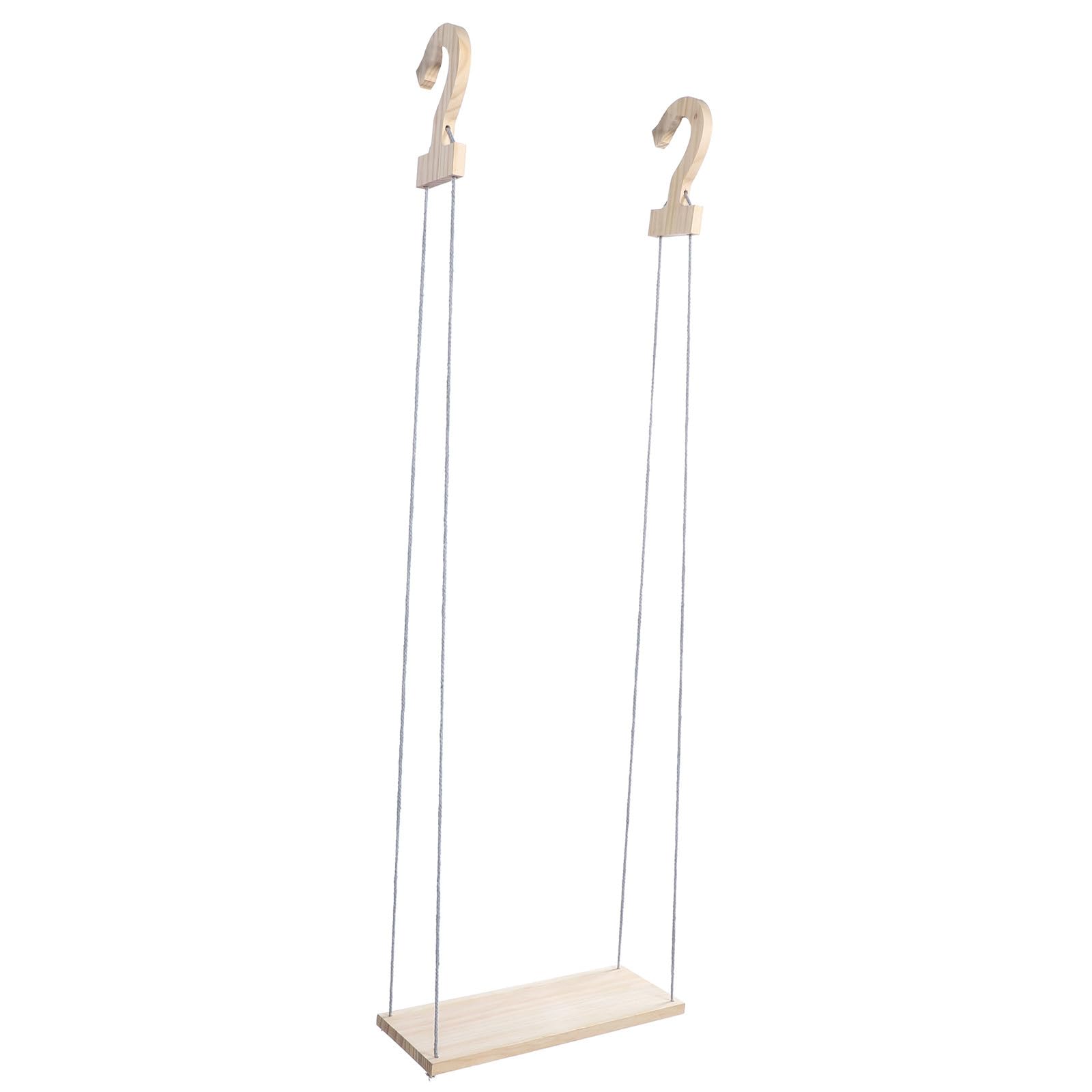 Estante oscilante de madera para organizar juguetes y decorar habitaciones infantiles con encanto