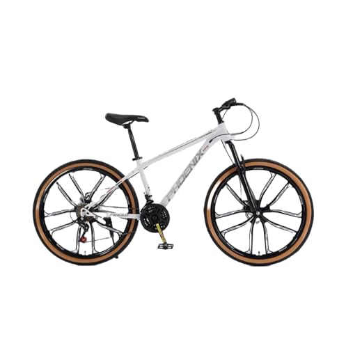 マウンテンバイク クロスバイク 自転車 マウンテンバイク 24/27/30段変速 Vブレーキ 700C 高炭素鋼 サスペンション 前後ディスクブレーキ 超高炭素鋼フレーム MTB自転車 超軽量 マウンテンバイク 通勤 通学 中学生 高校生 学生 大人 成人