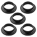 xunzhan 5 Pcs BBthread Bottom Bracket Bearing Dustproof Covers Protections Cap for Mountain Road and Fixed Gear Bikes