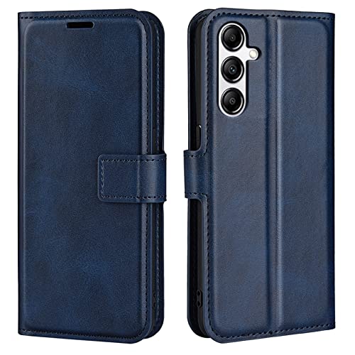 Flip Case for Samsung A34 5G Wallet PU Leather Magnetic Protective Cellphone Case for Samsung Galaxy A34 5G A346M Folio Book Cover with Stand (Blue)