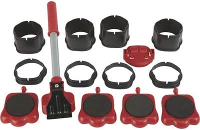 Hefty Haulers Furniture Moving Kit - Heavy Duty Furniture Lifter, Safe Moving, Appliance Roller Suitable for Sofas, Couches and Refrigerators