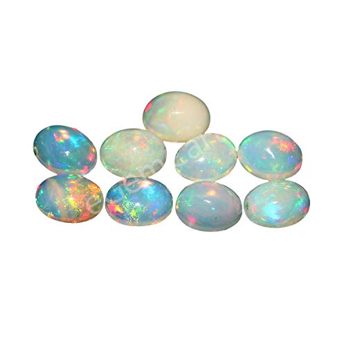Opale éthiopienne de Welo qualité AAA feu intense taille cabochon