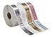 Return Address Labels - Roll of 500 Personalized Labels (Silver)