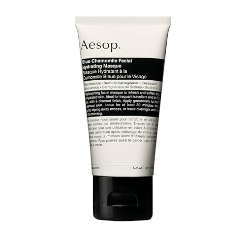 Aesop Blue Chamomile Facial Hydrating Mask for Dehydrated Skin - Refresh, Replenish, Soften - 2oz - 60mL