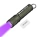 Olight i3UV EOS Mono-output Keychain Ultraviolet Light UV Light Detector 395 High Efficiency 395nm UV LED,AAA Battery and SKYBEN Battery Case Included
