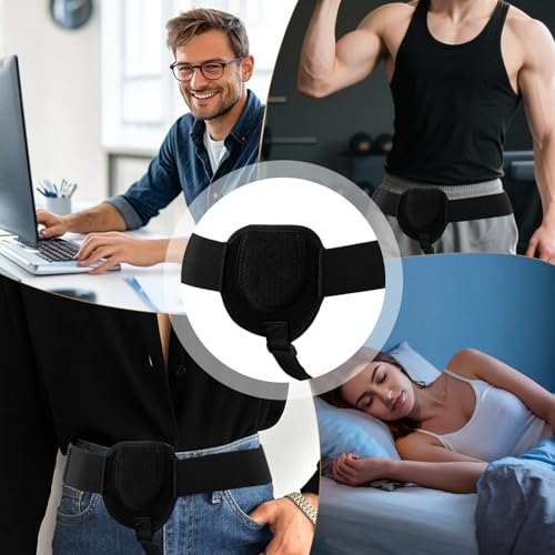 Faja para hernia inguinal ajustable para hombres y mujeres miniatura 5