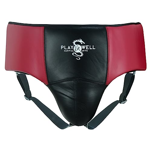Protège-aine Playwell Boxing noir pour vos sessions de sparring intenses