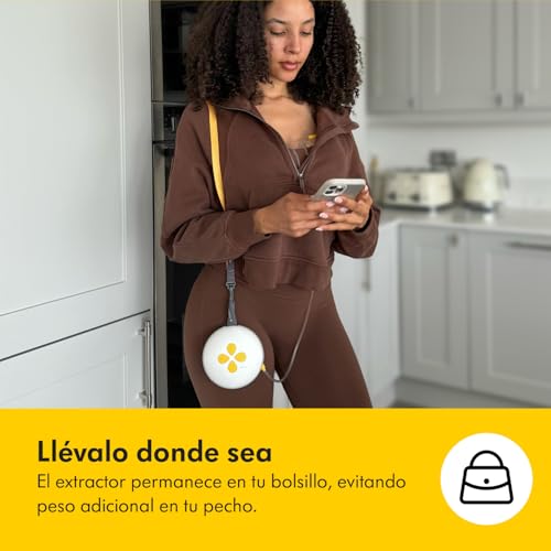 Medela Swing Maxi Hands-free extractor de leche eléctrico doble, uso intuitivo y sencillo, portátil, compatible con la aplicación Medela Family - imagen 8