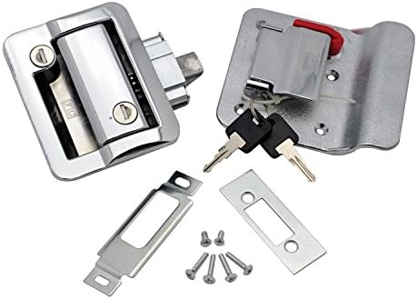 Fastec 43610-00-SP FIC Travel Trailer Lock with Deadbolt - Chrome ...