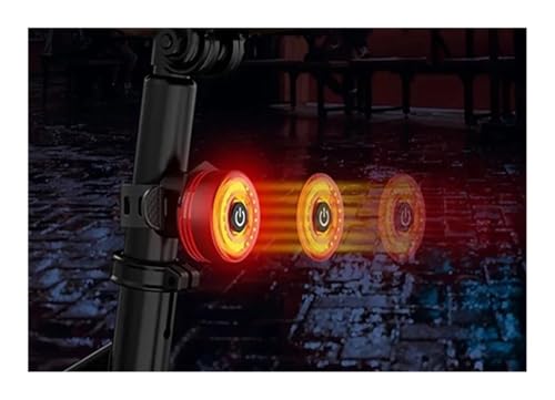 Feu base à détection en alliage d'aluminium pour éclairage vélo - 5