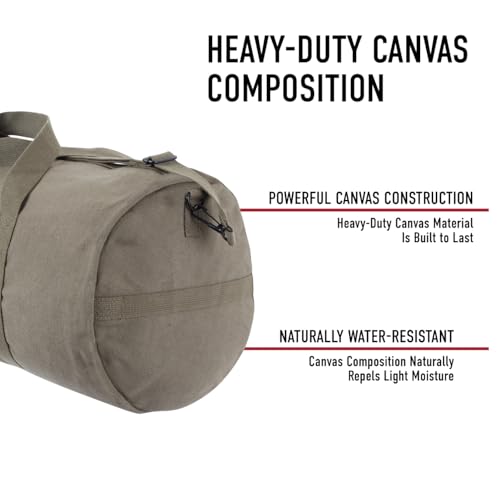 Rothco 22245: Midnight Camo Canvas Shoulder Duffle Bag - Image 5