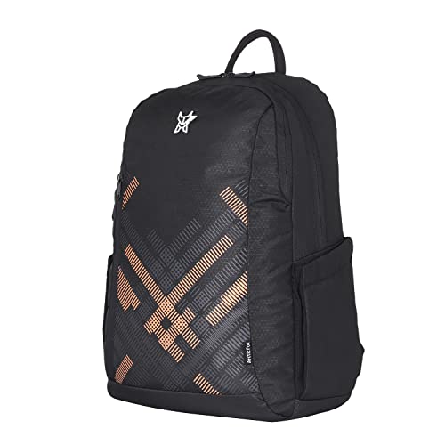 Image of Arctic Fox Criss-Cross Black 15.5 Inch Laptop Backpack