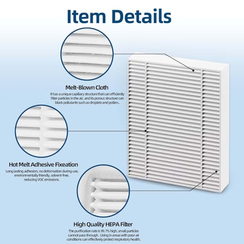 Image of 10 Pack 105 Filters Replacement for iRobot Roomba 105 Essential Series