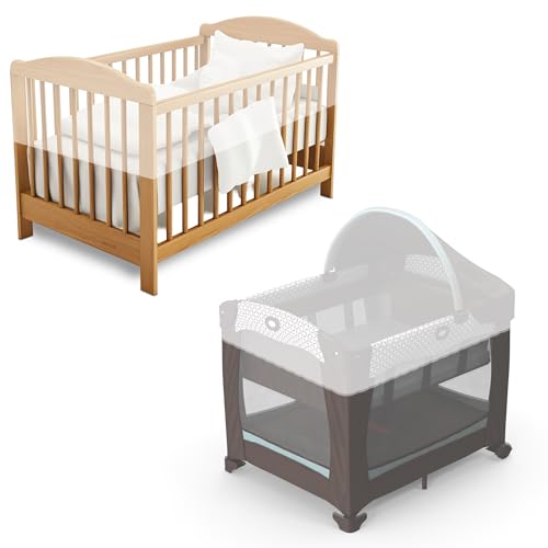 Oramics 1 moustiquaire pour lit de bébé 130 x 70 x 33 cm – Respirante, pliable et légère – Protection contre les moustiques pour la maison, le camping,...
